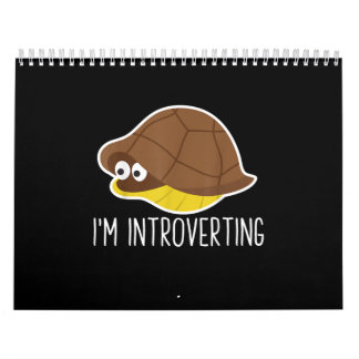 Im Introverting - Introvert Turtle Quarantined Kalender