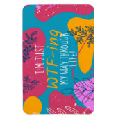 I'm Just... Flexible Photo Magnet (Vertical)