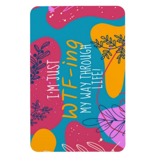 I'm Just... Flexible Photo Magnet (Vertical)