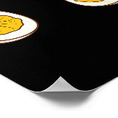 I'm Just Here For The Deviled Eggs Funny Couple  Poster (Hoek)