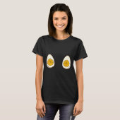 I'm Just Here For The Deviled Eggs Funny Couple  T-shirt (Voorkant volledig)