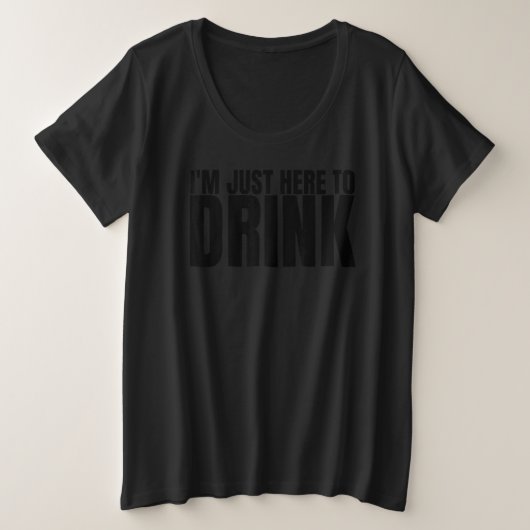 I'm Just Here To Drink Drinking Squad Bachelor Par (Design devant)