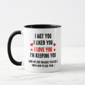 I'm Keeping You Personalized Valentine's Day Mug Mok (Links)