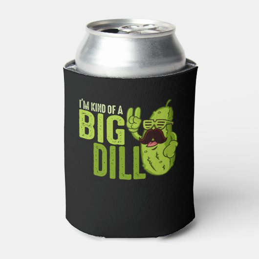 I'm Kind Of A Big Dill Funny Pickle Blikjeskoeler (Blikje Voorkant)