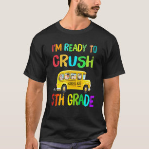 Im klaar om de 5de klasse bus te spoelen t-shirt