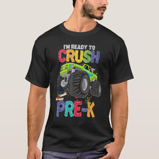 Im klaar om de ProK Monsterwagen terug naar Scho t T-shirt (Voorkant)