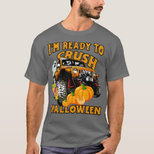 IM Klaar om Halloween Day 2021 Monster Truck te ve T-shirt