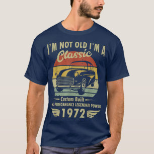 Im Klassieke auto 50th Birthday Gift 50 jaar oude T-shirt