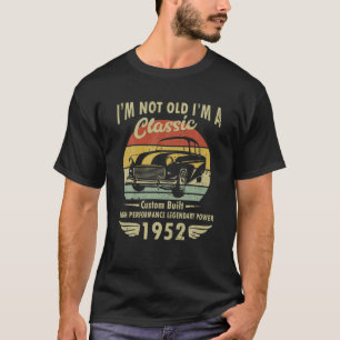 Im Klassieke auto 70e verjaardag Gift 70 jaar oude T-shirt