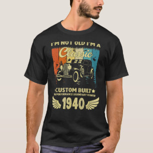 Im Klassieke auto 82e verjaardag 82 jaar oud gebor T-shirt