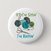 Im Knitting Ronde Button 5,7 Cm (Voorkant)