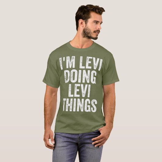 Im Levi Doing Levi T-shirt (Voorkant volledig)