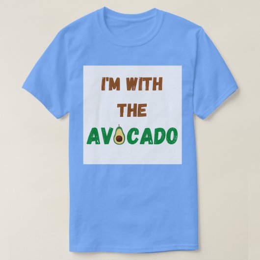 IM MET DE AVOCADO 19 T-SHIRT (Design voorkant)