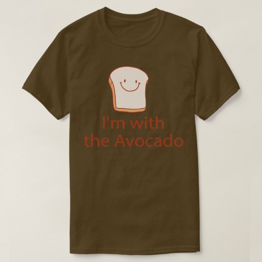 Im met de Avocado 2 1 T-shirt (Design voorkant)