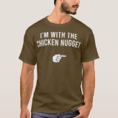 IM met de kip nugget halloween kostuum T-shirt (Voorkant)