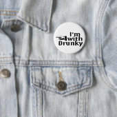 Im met drunky ronde button 5,7 cm (In situ)