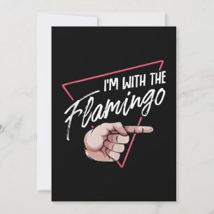 Im met Flamingo Halloween overeenkomend kostuum Save The Date