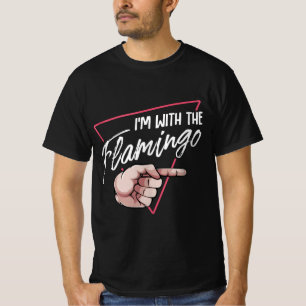 Im met Flamingo Halloween overeenkomend kostuum T-shirt