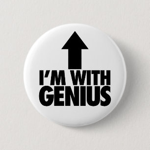 Im met Genius Ronde Button 5,7 Cm