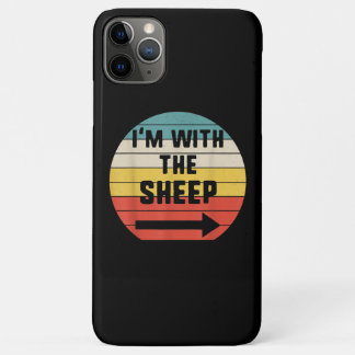 Im met schaap | Halloween Matching Couple Cft iPhone 11 Pro Max Hoesje