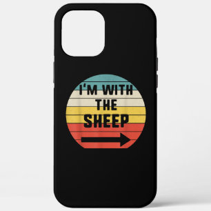 Im met schaap Halloween Matching Couple Cft iPhone 12 Pro Max Hoesje
