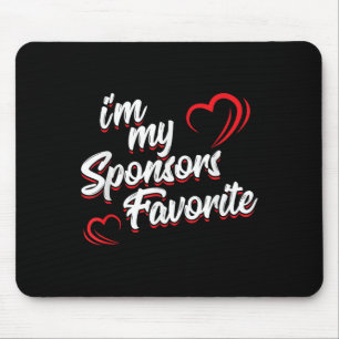 IM Mijn Sponsors Favoriete Grappige Quote Gezegde Muismat