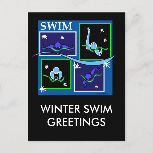 IM Morning Winter Briefkaart (Voorkant)