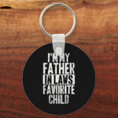 I'm My Father In Laws Favorite Child Funny Parent Sleutelhanger (Voorkant)