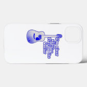 I'm nicer after playing the guitar Case-Mate iPhone case (Achterkant (horizontaal))