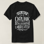 IM niet Drink in sociaal gesmeerd T-shirt (Design voorkant)