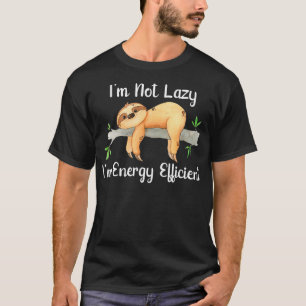 IM niet lui in energie-efficiënte luidventilator T-shirt