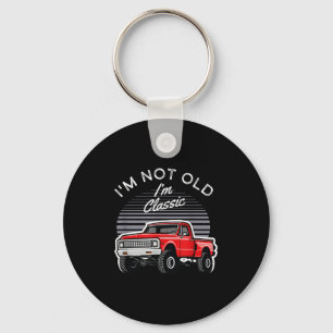IM Niet Oud IM Clic Spier Auto Rod Pickup T Sleutelhanger
