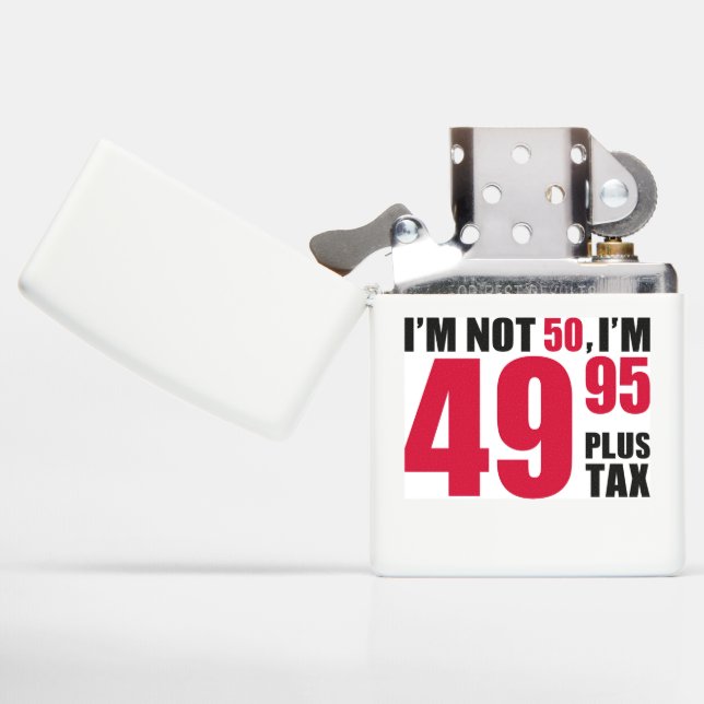 Im Not 50 Im 49.95 Plus Tax (Geopend)