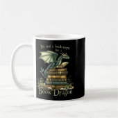 I'm Not A Bookworm I'm A Book Dragon  Koffiemok (Links)