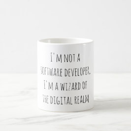 "I'm not a software developer, I'm a wizard of the Koffiemok
