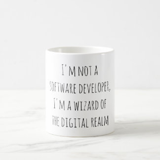 "I'm not a software developer, I'm a wizard of the Koffiemok