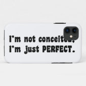 I'm Not Conceited, I'm Just Perfect Case-Mate iPhone Case (Achterkant (horizontaal))