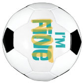 I'm (Not) Fine - Sarcastic Humor T Shirt (Tourné)