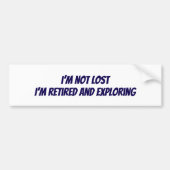 I'm not lost sticker (Voorkant)