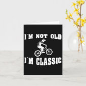 I'm Not Old I'm Clic - Voor Mannen Die Van Retro B Kaart (Gele Bloem)