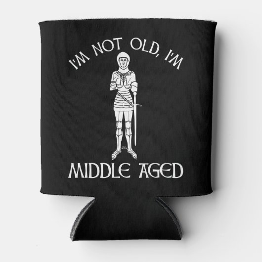 I'm Not Old - I'm Middle Aged Blikjeskoeler (Voorkant)
