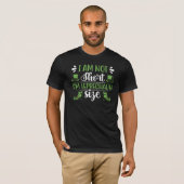 I'm Not Short I'm Leprechaun Size-63452 T-shirt (Voorkant volledig)
