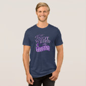 I'm not weird I'm limited addition Tri-Blend Shirt (Voorkant volledig)