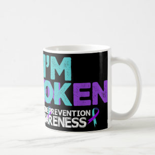 IM OK IM Gebroken zelfmoordpreventie Awareness Sem Koffiemok