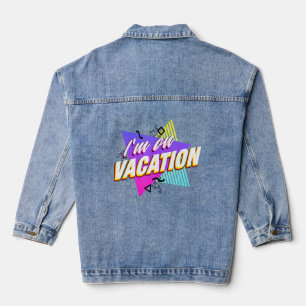 Im On Vacation Retro 90s Groupe Famille Correspond