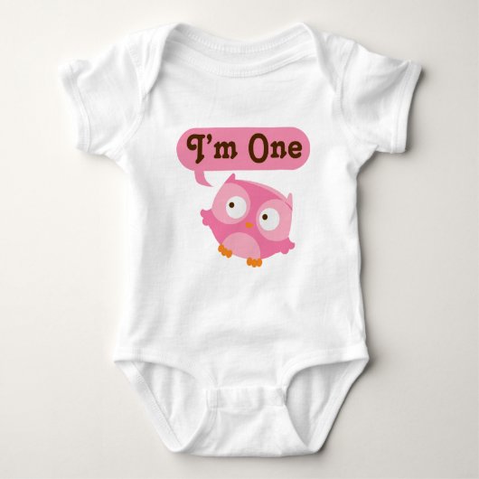 Im One Birthday Gift Idee Romper (Voorkant)