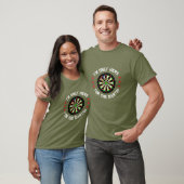 Im Only Here For The Darts Fun Darts Player T-shirt (Unisex)