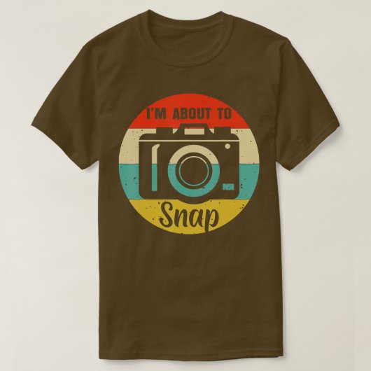  Im over onverwachte camera fotografie Funny T-shirt (Design voorkant)