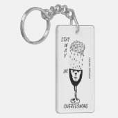 IM OVERSTROOMDE SLEUTELHANGER (Voorkant Links)