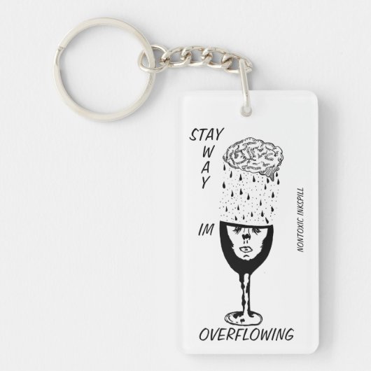 IM OVERSTROOMDE SLEUTELHANGER (Voorkant)